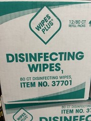 Disinfecting Wipes 12pk 80ct Box FREE USA SHIPPING