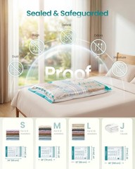 Vacuum Storage Bags, Rechargeable Portable Electric Pump, Space Saver Vacuum