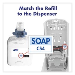 PURELL 518103 1250 ml HEALTHY SOAP 2% CHG Antimicrobial Foam for CS4 (3/CT) New