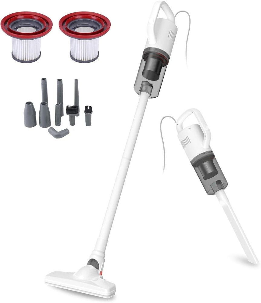 Lightweight Corded Stick Vacuum Cleaner with 12000Pa Suction