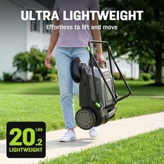 Steelite 26.8″ Width Walk-Behind Hand Push Floor Sweeper 6.4-Gal Waste Container