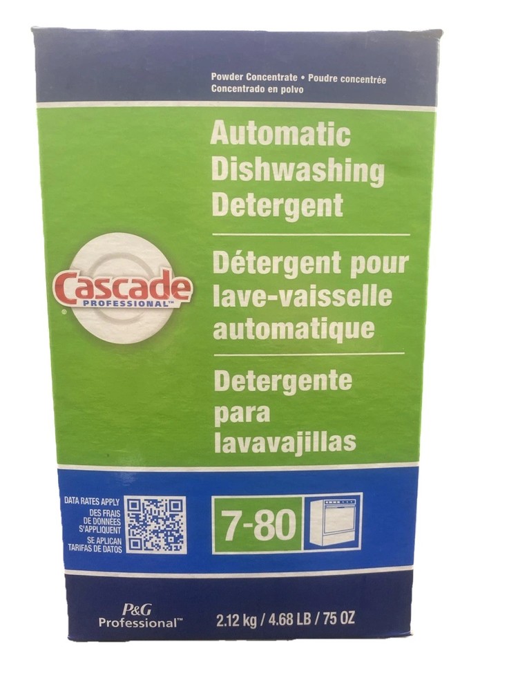 P&G Professional 59535 75 oz. Box Automatic Dishwasher Powder – Fresh Scent New