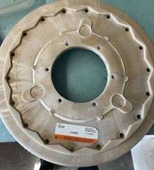 15” Carpet Shampoo Brush For Polishers, Rotary Machine