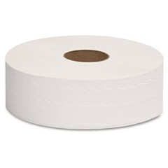 GEN 1513 3.3 in. x 1375 ft. 2-Ply JRT Jumbo Bath Tissue – White (6/Carton) New