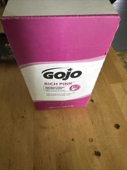 GOJO 7220 RICH PINK 2000 mL AB Lotion Soap Refill for PRO TDX Dispenser(4/CT)New