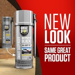 Great Stuff 99112876 Smart Dispenser Multipurpose Black, 12 Oz. 12 Oz., Black