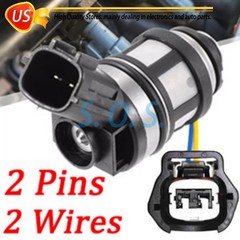6Pcs Fuel Injectors Harness Connector Plug for Nissan Frontier Infiniti Mercurt