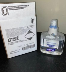GOJO ES8 Purell Healthcare Advanced Hand Sanitizer 1200 mL Refill Bottle 2/case