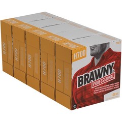 Georgia Pacific 25070CT Brawny Industrial Towels 100/Box White