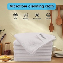 Microfiber Cleaning Cloth-8PK High Absorbent Lint-Free Scratch-Free Multi-Pur…