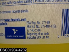144 FL OZ Lysol Lemon CLean & Fresh Multi Surface Cleaner 036241756109