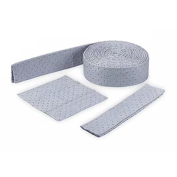 Oil-Dri Sorbent Roll, 7 gal, 15 in x 50 ft, , Gray, Polypropylene L90514 Oil-Dri