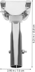 Garne Mop Handle Clip Stainl Steel Steel Clip on Dust Mop Handle: