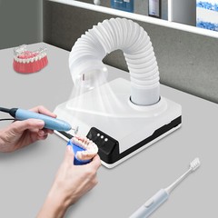 Dental Lab Dust Collector Vacuum Cleaner 60W W/LED Light Dentistry VacuumCleaner