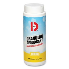Big D Industries 150 16oz Shaker Can Granular Deodorant – Lemon (12/CT) New