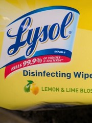 LYSOL Disinfecting Wipes – Lemon & Lime Blossom Flatpack 80 ct. (Pack of 4)