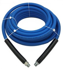 UBERFLEX 4,000 PSI 3/8″ x 50′ Blue Flexible and Light Weight Hose