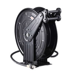 Heavy Duty Power Washer Jet Wash High Pressure Hose Reel (15 Metre X 3/8″ Hose)-