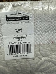 Lot Of 5 Rubbermaid Commercial 640-V117-00-WH #20 Value-Pro Cotton Mop
