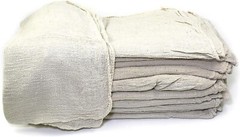 1000 New Industrial Shop Rags Cleaning Towels Natural Large 12×14 Towel A-Grade