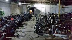 PROPANE BUFFER, BURNISHER 27-28″ 18 HP 603cc Kawasaki engine in AS-IS condition