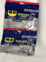 Lot Of 2 WD-40 Specialist Industrial-Strength Degreaser EZ-PODS of 5 PODS
