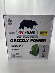 B-Air Grizzly GP-1 1 HP 3550 CFM Air Mover Carpet Dryer Floor Fan Blower Black