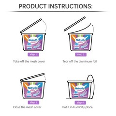 NATRUTH Moisture Absorbers With Lavender Scent,12.5OZ*6-Pack standard, Purple