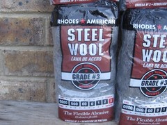 (4) Packs Rhodes American Grade 3 Coarse Steel Wool Pads