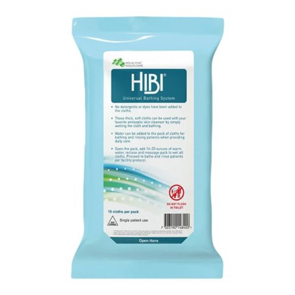 Molnlycke Health Care 59910 Hibi Universal Bathing 1 Count (Pack of 10)
