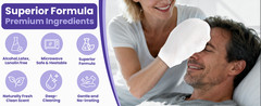 Adult Washcloths – Unique Disposable Body Wipes Shaped Like a