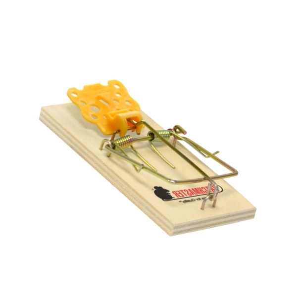 Catchmaster Mouse Snap Trap 12 Pack Wood Mouse MiceTrap Fast Trapping of Mice
