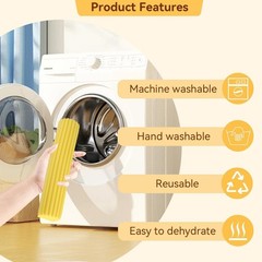 Sponge Mops for Floor 29 * 5.5 * 4.5cm / 11.4 * 2.16 * 1.77in, Yellow
