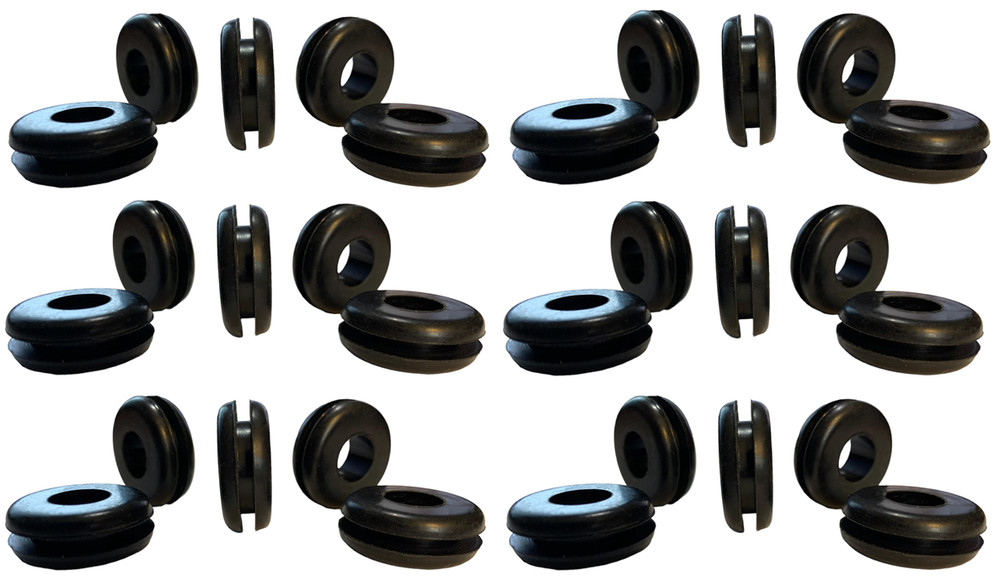 30PK Rubber Grommets Pressure Washer Nozzle Quick Tip Holders 1/16 Inner
