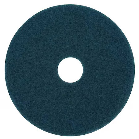 3M 5300 Scrubbing Pad, 17 In, Blue, Pk5