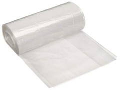 55 Gal Clear Trash Bags Garbage Bins Liner for Home Hospital Office, 50 Count