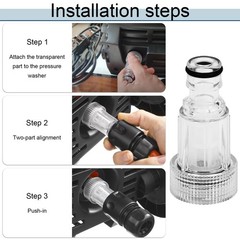 Obida Pressure Washer Transparent Plastic Water Inlet Filter