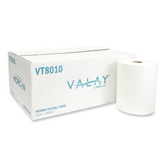 Morcon Paper VT8010 10″ x 700′ 1-Ply TAD Roll Towels – White (6 Rolls/CT) New