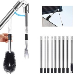 Gutter Cleaning Tools from the Ground, 13.1FT Adjustable Cleaner Black