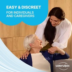 WaterWipes Sensitive Whole Body Cleansing Wipes, 30 Count (Pack of 24), white