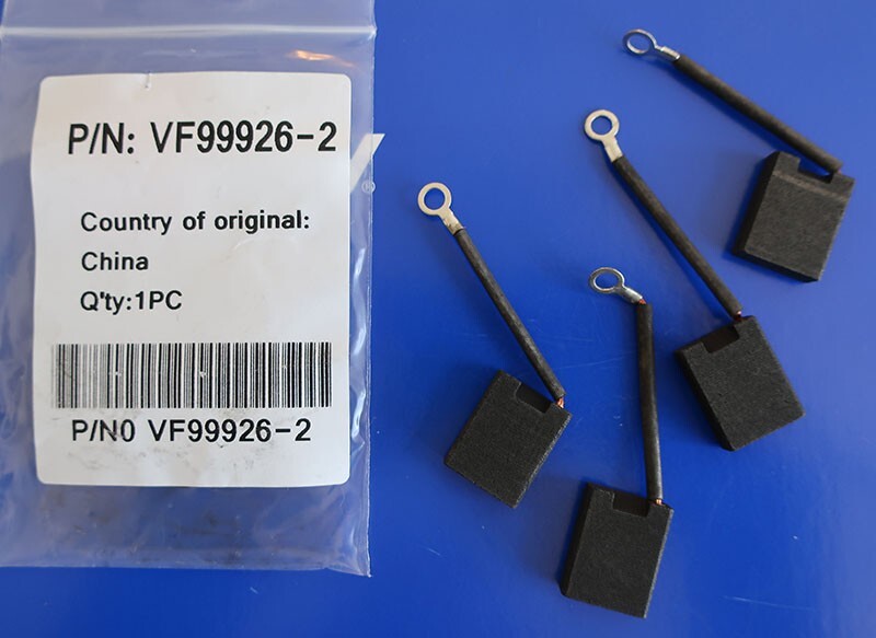 CARBON BRUSH KIT FOR VIPER VENOM HIGH SPEED BURNISHER, ULTRA SPEED PRO 1500, 21D