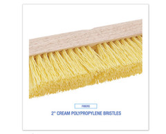 BWK3310 10 In. Brush 2 In. Cream Polypropylene Bristles Deck Brush Head