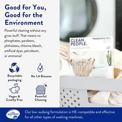 Clean People Laundry Detergent Sheets- Recyclable Packaging, 384 Count