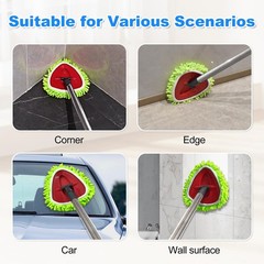 Spin Mop Replace Head, Base, Mop Replacement Head for O Cedar EasyWring 1 Tan…