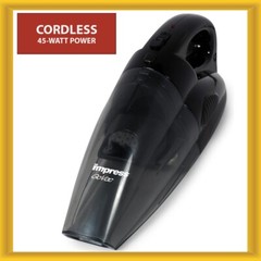 Impress Handheld Vacuum Cordless Rechargeable Vacuum Cleaner Black New