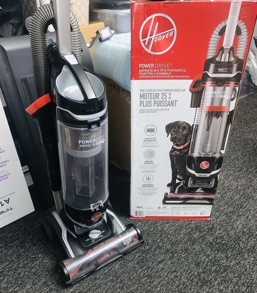 Hoover UH75210 MAXLife PowerDrive Swivel XL Pet Bagless Upright Vacuum Cleaner