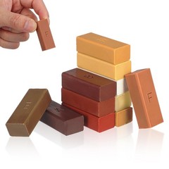 11 pcs Wood Floor Scratch Repair Wax Blocks Vinyl Kit As Shown 1