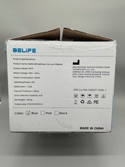 BELIFE M8 Mattress Handheld Vacuum Cleaner P870 UV-C HEPA 550W 120V