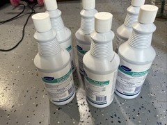 Lot/6 DIVERSEY Crew Non-Acid Disinfectant Cleaner 1 qt 32 oz Bathroom