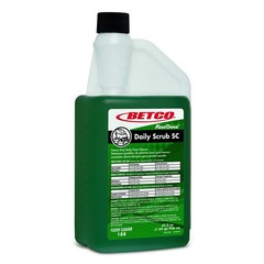 6 Bottles of Betco FastDose Daily Scrub SC Floor Cleaner 188, 32oz each